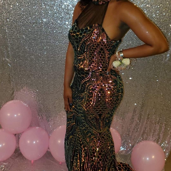 Dresses & Skirts - Beaded, sequined gown